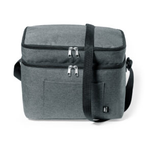 Borsa Termica Nuvio in RPET | Sostenibilità e Stile per i Tuoi Pasti Fuori Casa | grigio